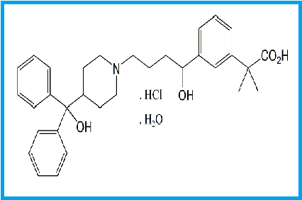 FEXOFENADINE EP IMPURITY B / FEXOFENADINE USP RC B / META-FEXOFENADINE HCL
